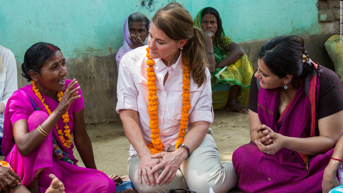 HOW DO YOU HELP PEOPLE THE WAY MELINDA GATES DOES?